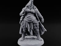 Mohawk Up, Coat Trailing Human Wasteland Pole Warrior turntable