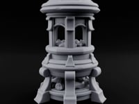 Steam Rises, Shoulders Drop Ornate Bathhouse Terrain C turntable
