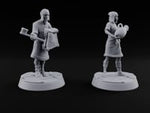 Fresh Towels, Cold Water Human Bathhouse Attendants turntable
