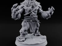 Bound in Rope Snow Troll B turntable