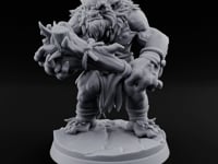 Bound in Rope Snow Troll C turntable