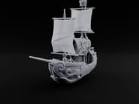 Anchors Aweigh Treasure Hunter Ship Terrains turntable
