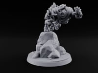 Scarves Torn, Fangs Bared Werewolf Monster D turntable