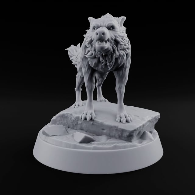 Moon Called, Pack Answered Wolf Beast D turntable