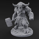 Fist Clenching Yeti Minotaur Brute