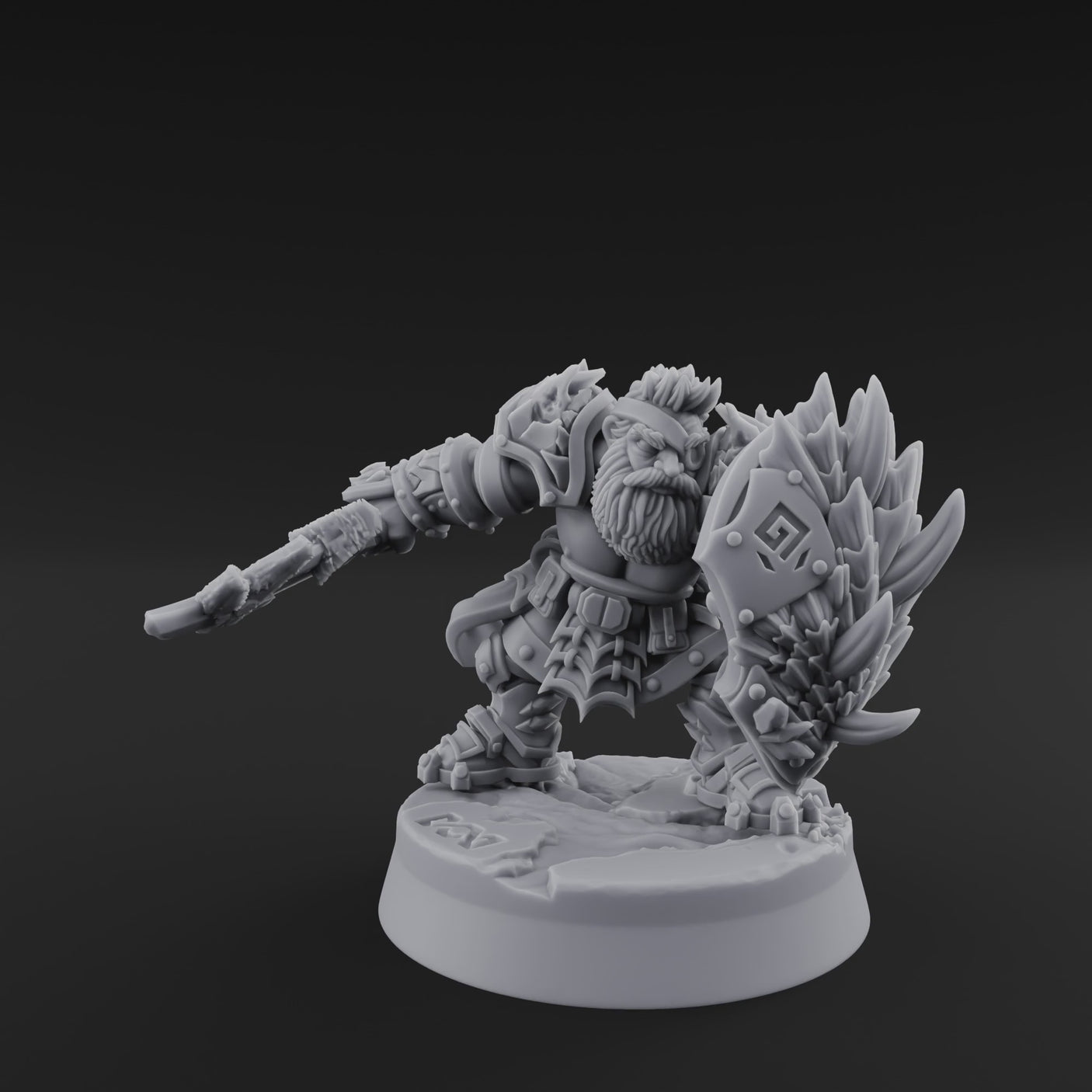 Smouldering Fire Dwarf Fighters I