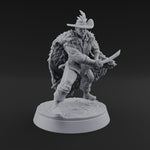 Feathered And Fierce Human Swashbuckler