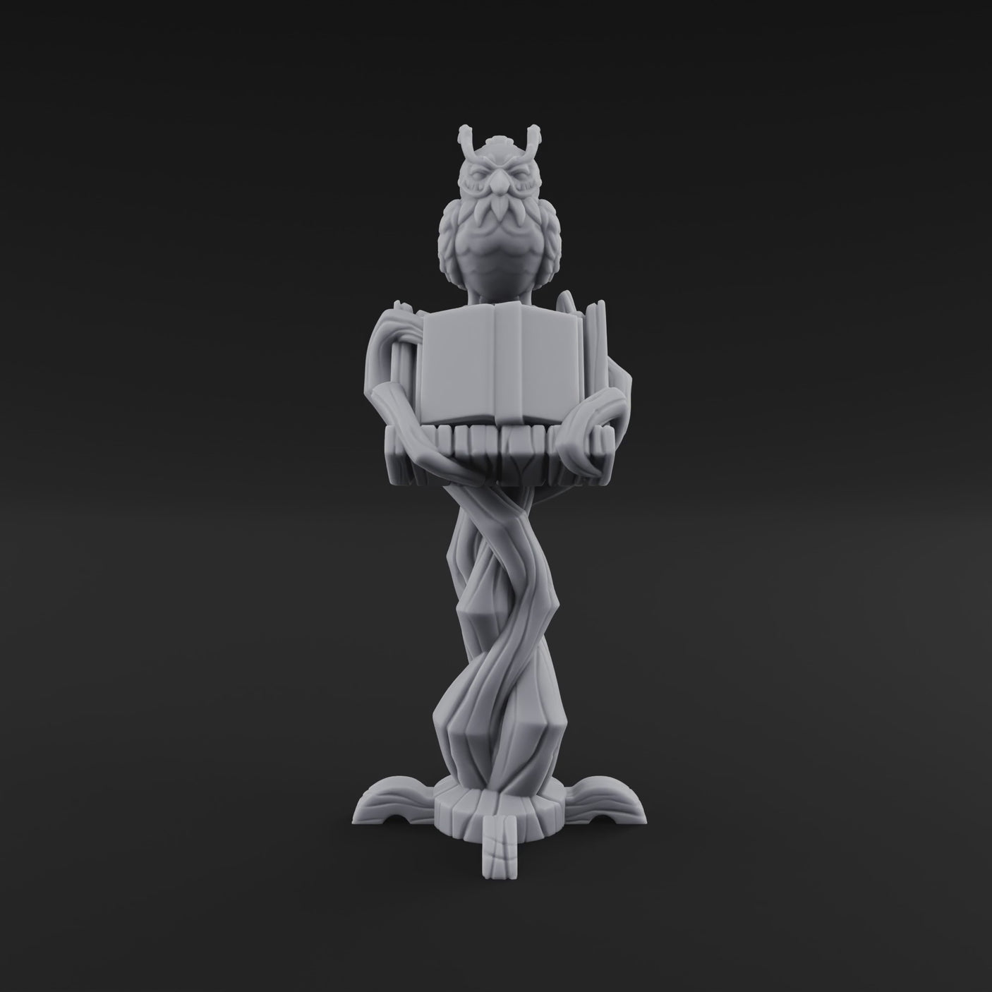 Demon-Perched Tome Pedestal