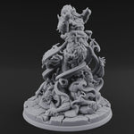 Tentacles Writhing Upward Orc Warlock