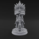 Aztec Inspired Feather Crowned  Hobgoblin Leader