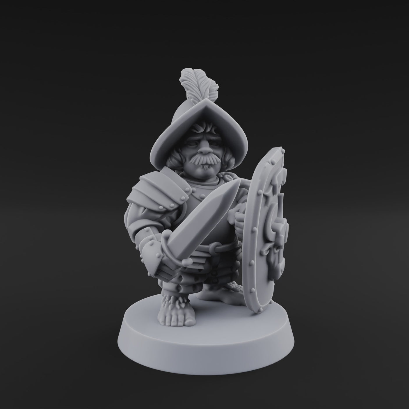 Defending Halfling Warriors C