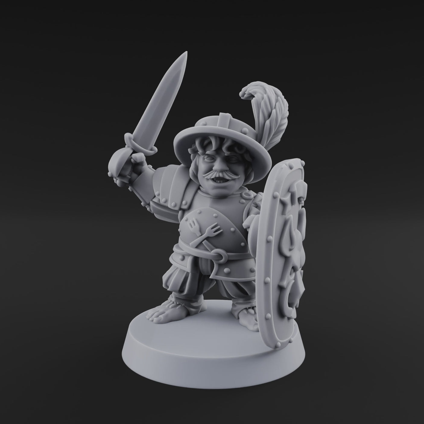 Defending Halfling Warriors A