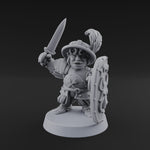 Defending Halfling Warriors A