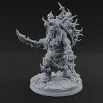 Horns Crowned Spellcasting Orc Shamen A