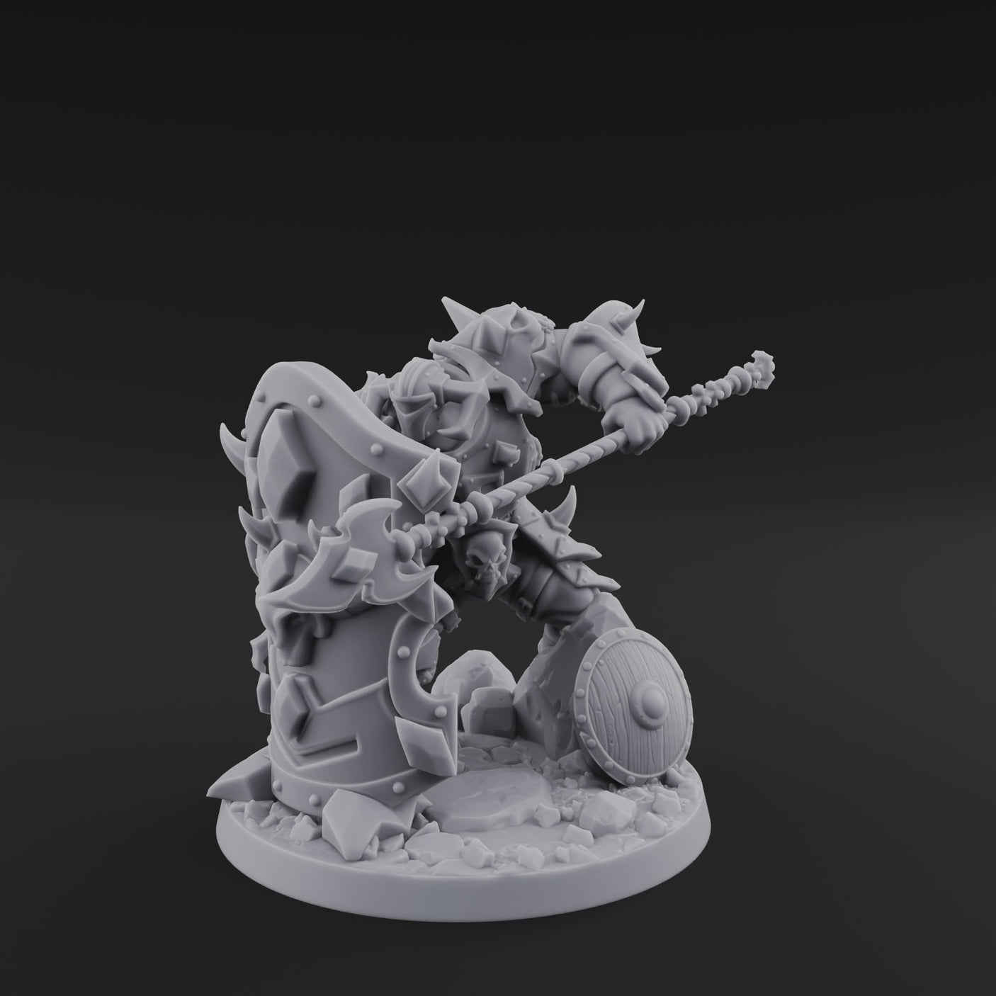 Heavy Shielded Demon Warriors A