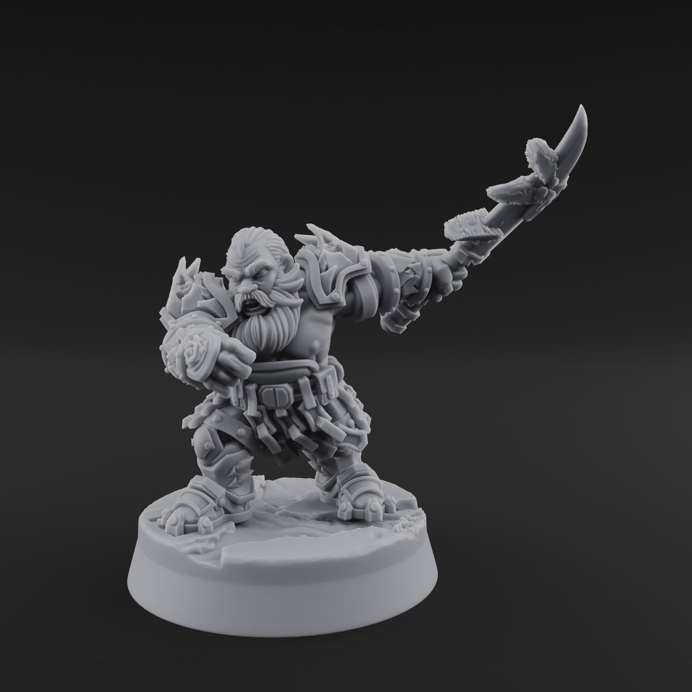 Smouldering Fire Dwarf Fighters C