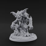 Tusks Bared Snarling Goblin Brute