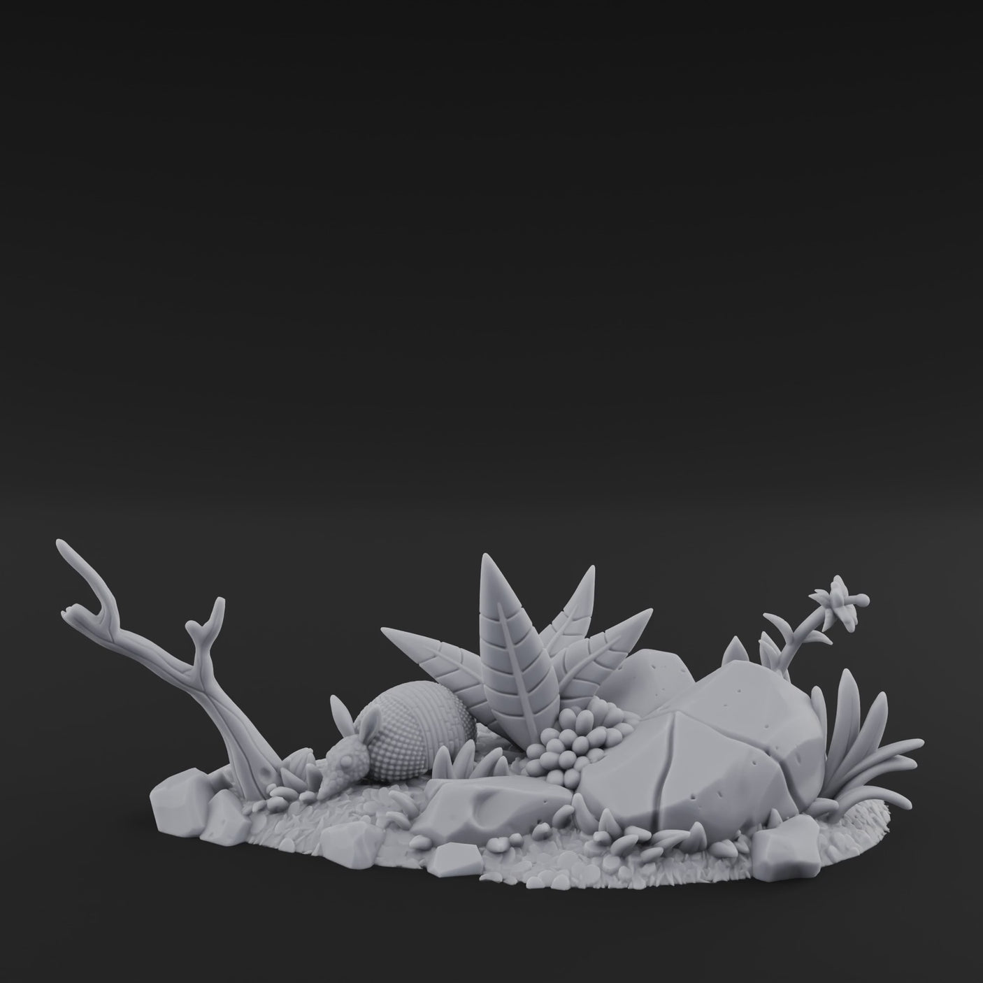 Overgrown Jungle Flora Cluster A