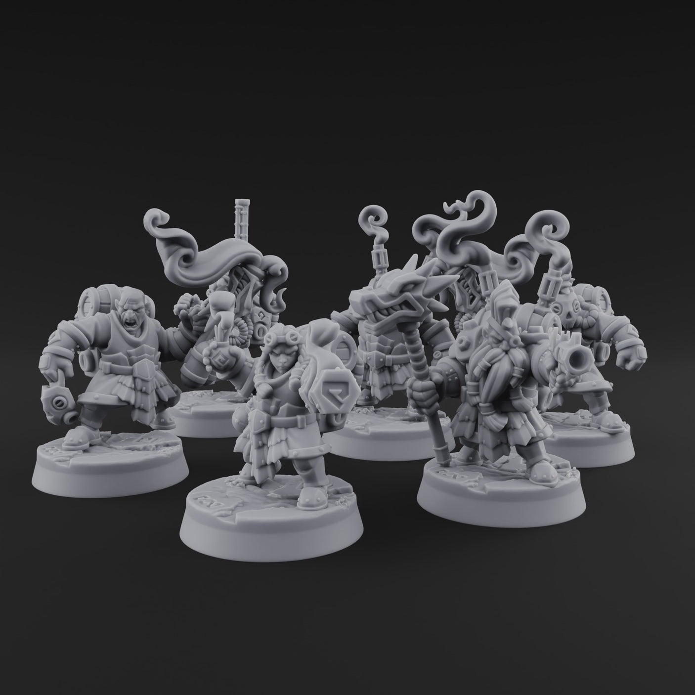 Clicking and Whirring Dwarf Artificers