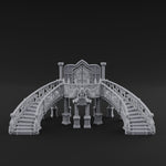 Grand-Arched Ballroom Staircase