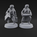Munitions Running Human Guardsmen