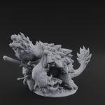 Spines Bristling Menace Dragon Turtle Brute