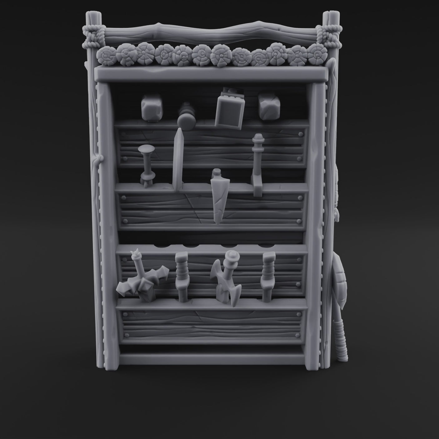 Well Stocked Weapon Rack