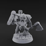 Shell Plated Striding Mech Dwarf Warriors B