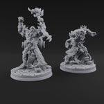Arms Raised Conjuring Orc Sorcerers