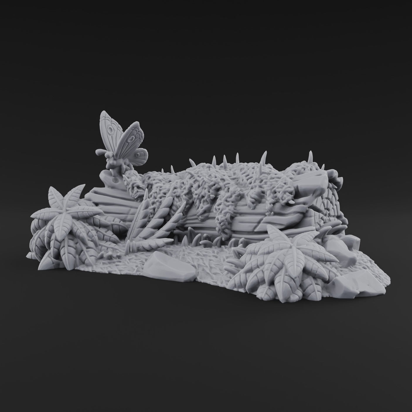 Overgrown Jungle Flora Cluster M