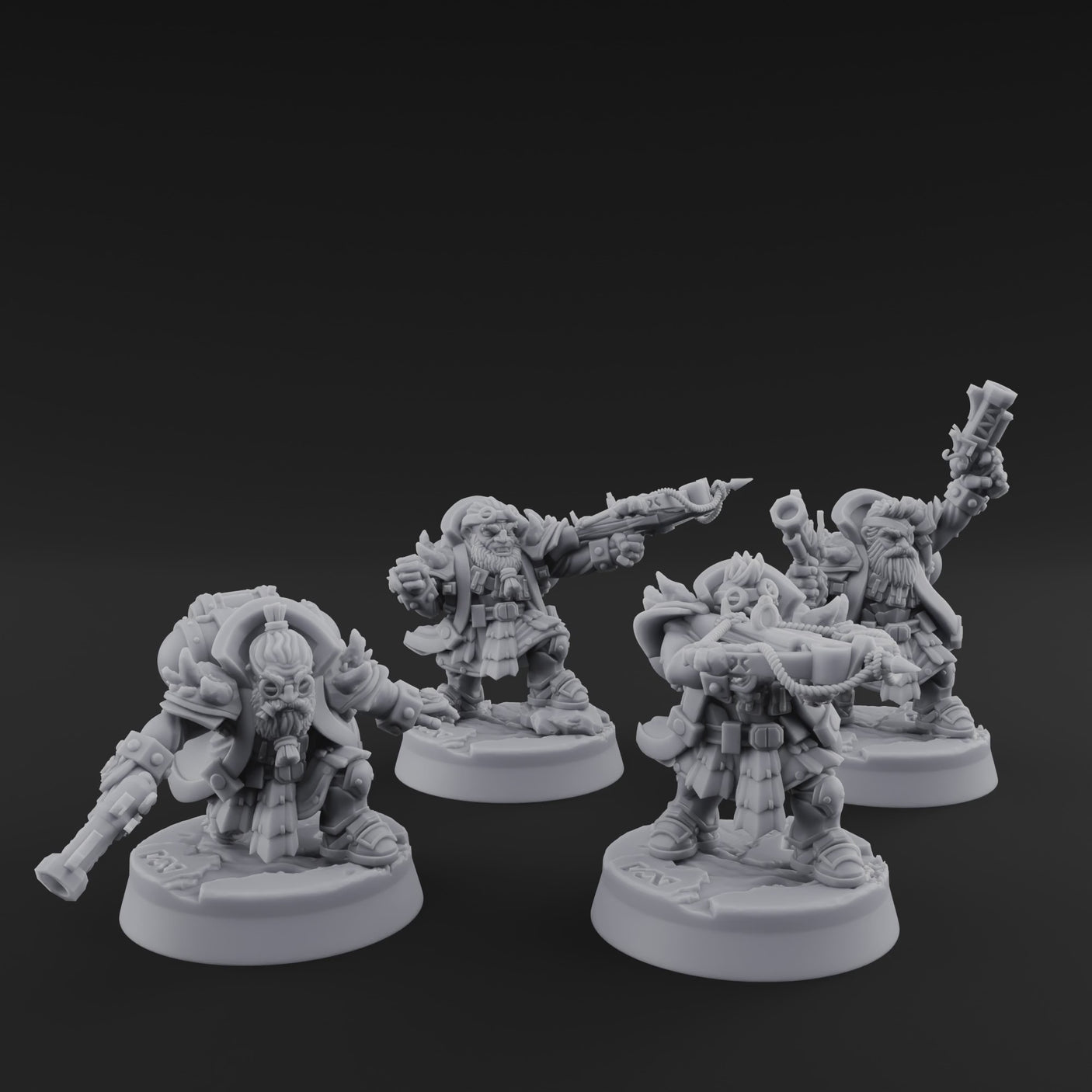 Ornately Overloaded Dwarf Arbalists