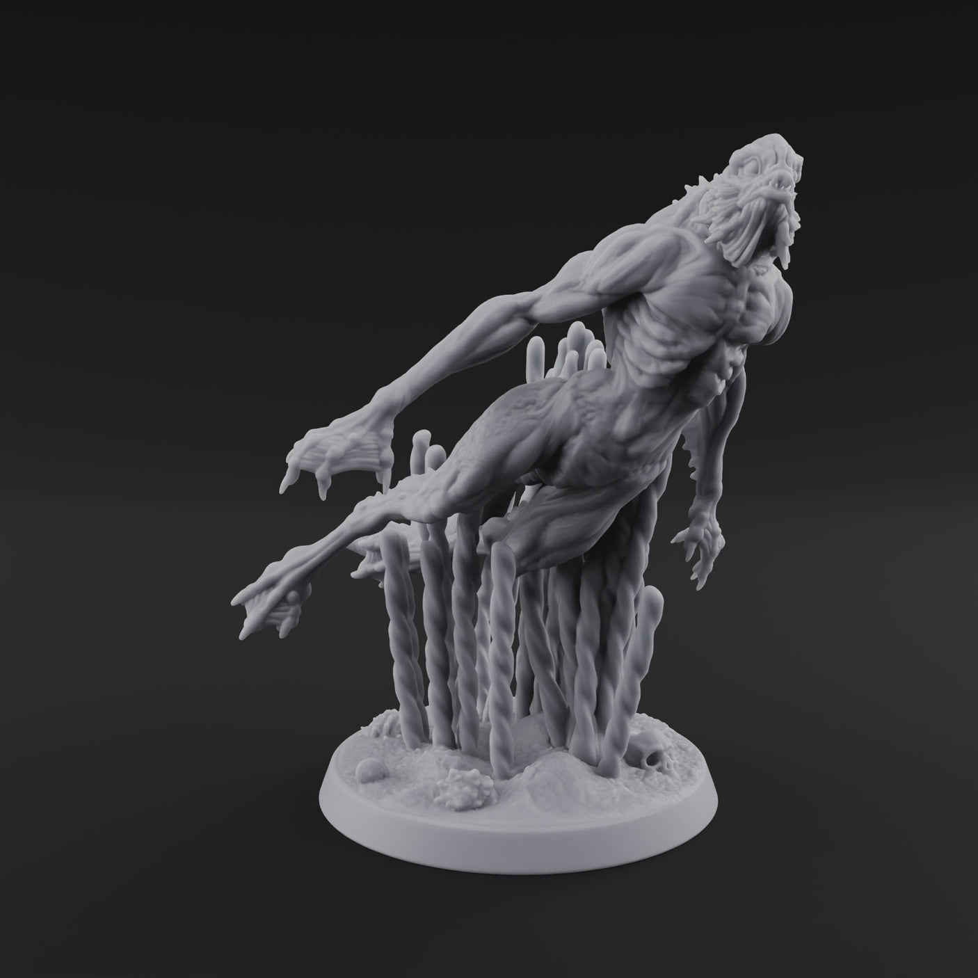 Arms Splayed Howling Deep One Brutes D