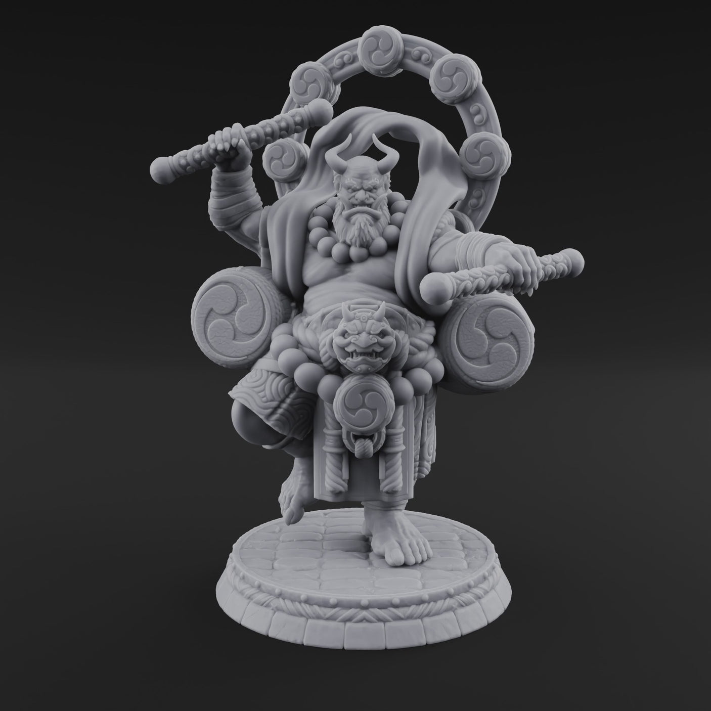 Turned Townsfolk Oni Fighters C