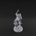 Fist Raised Triumphant War Stallion Warlord C