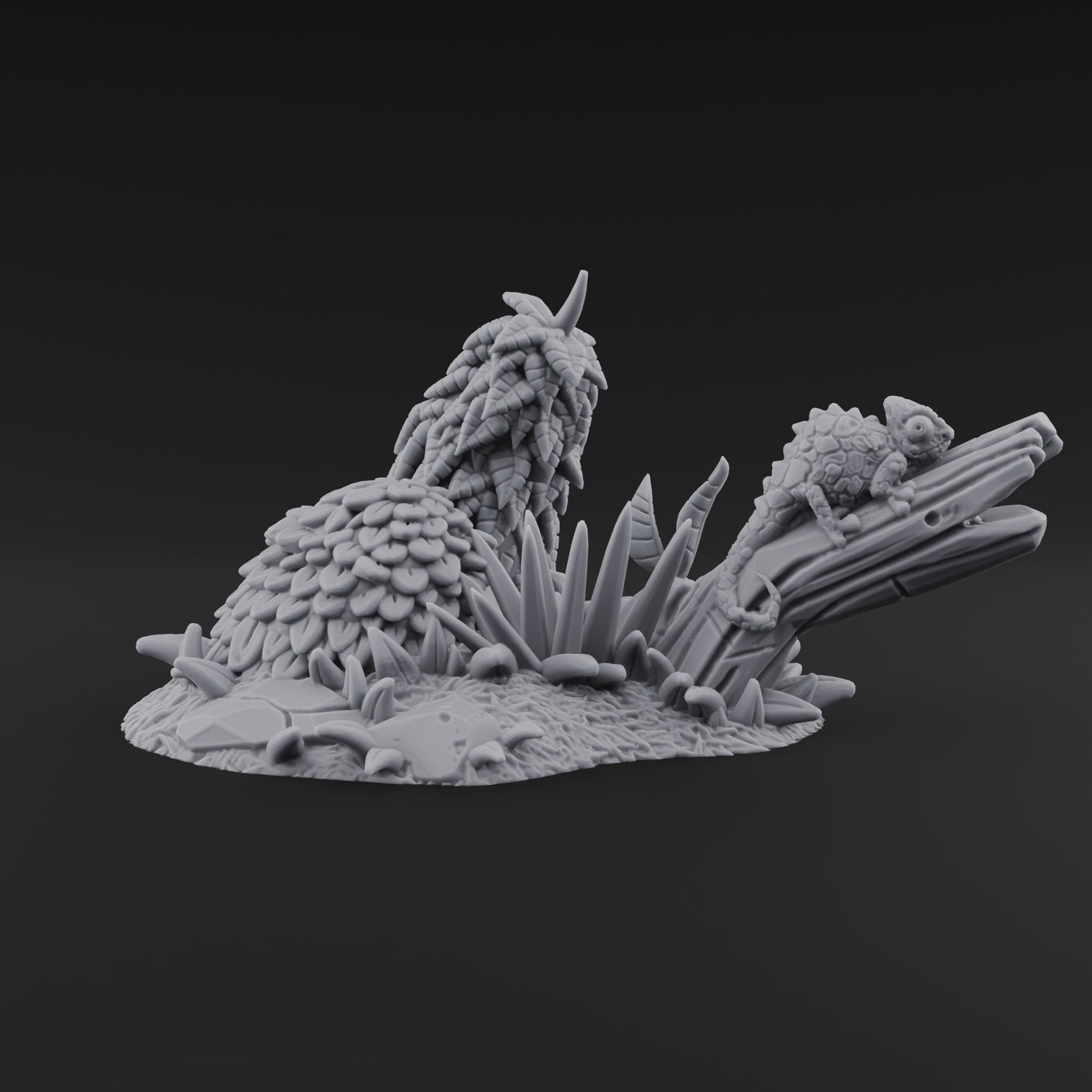 Overgrown Jungle Flora Cluster D