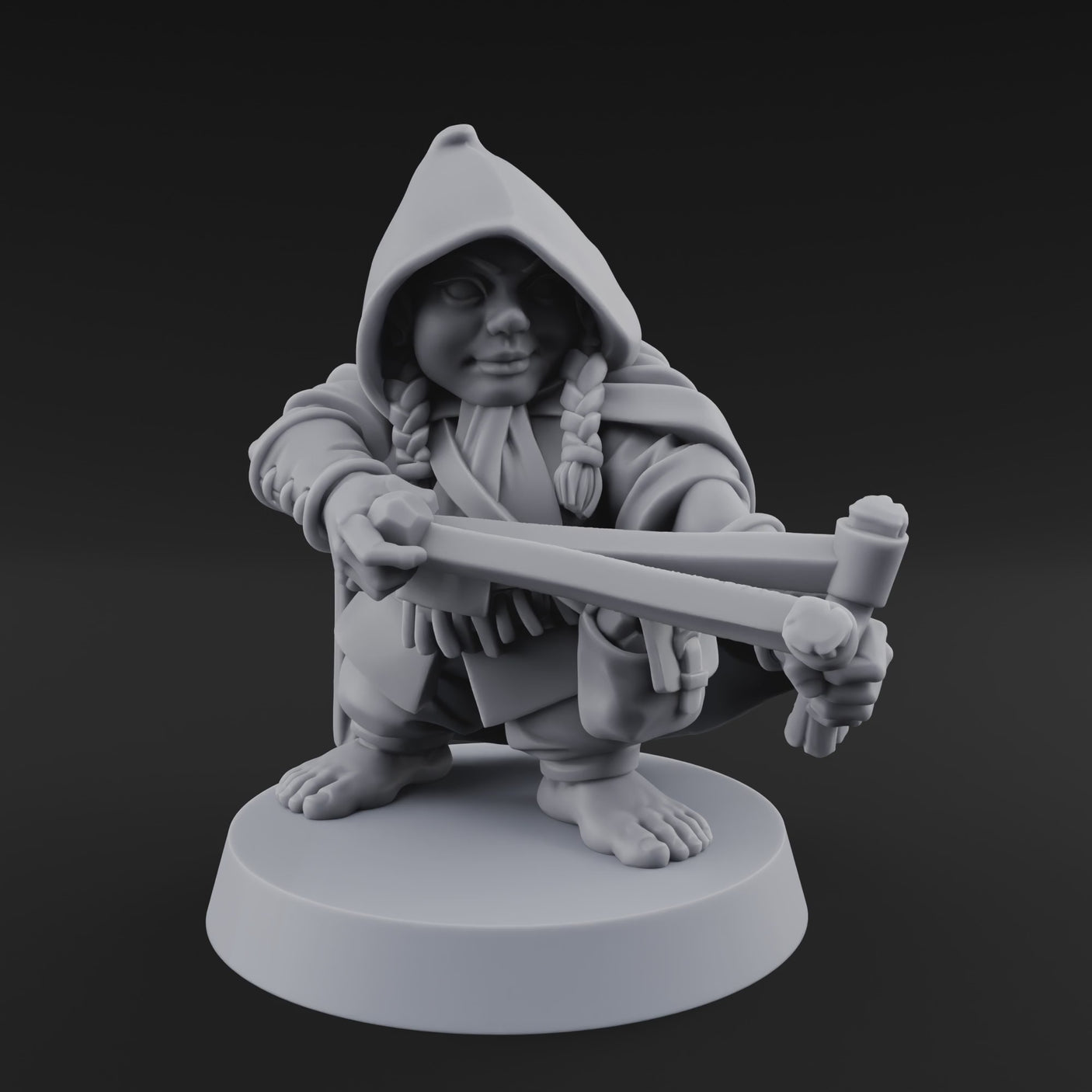Ready To Fling Halfling Slingers B