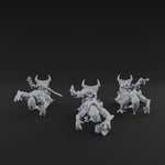 Storming Forward Dwarf Siege Troops