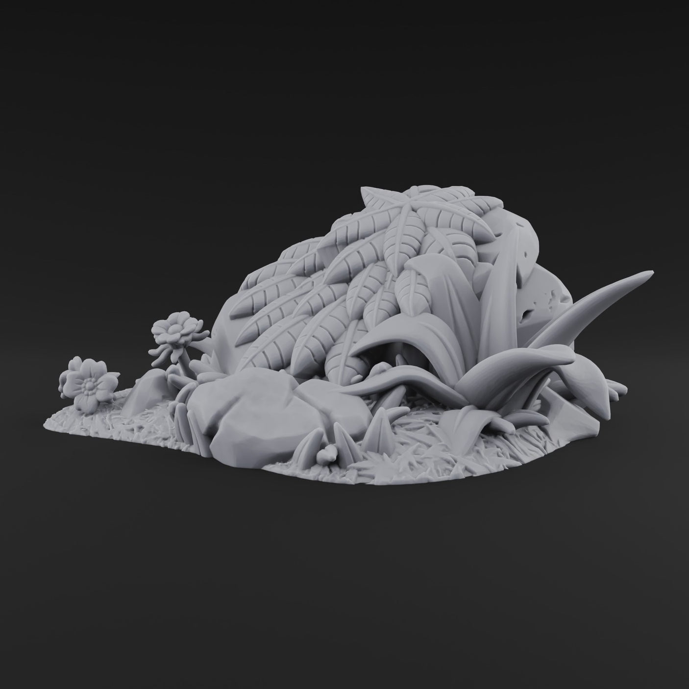 Overgrown Jungle Flora Cluster F