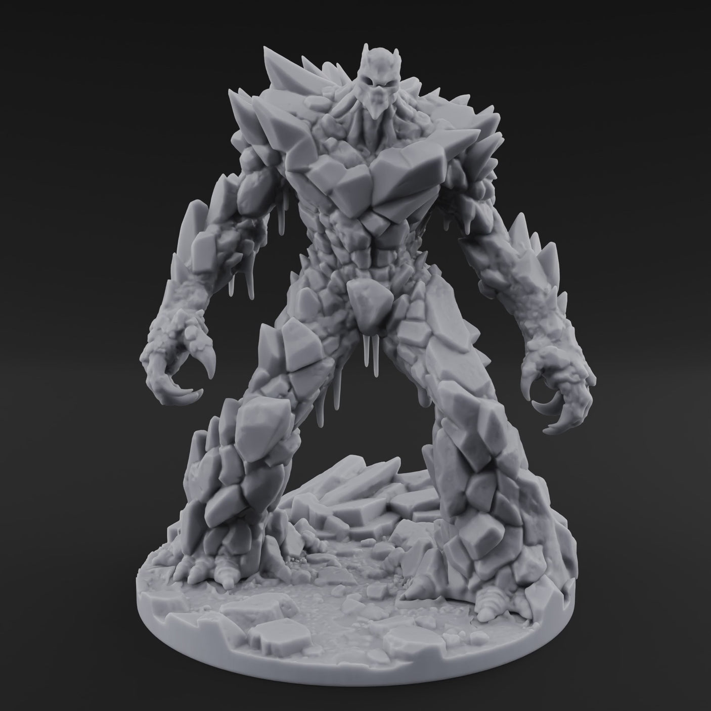 Crystalline Emerging Earth Elemental Colossus