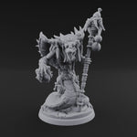 Skulls Dangling Naga Warlocks B