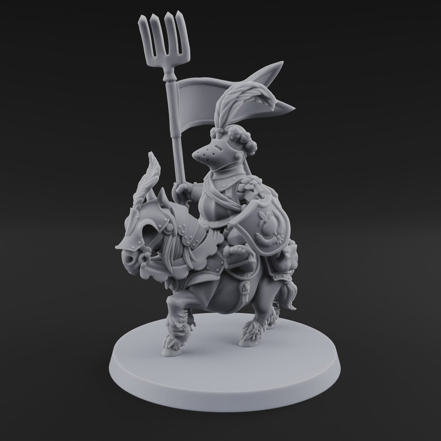Forking Forward Halfling Pony Riders A