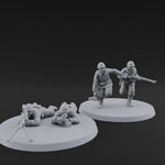World War 2 Japanese LMG Teams
