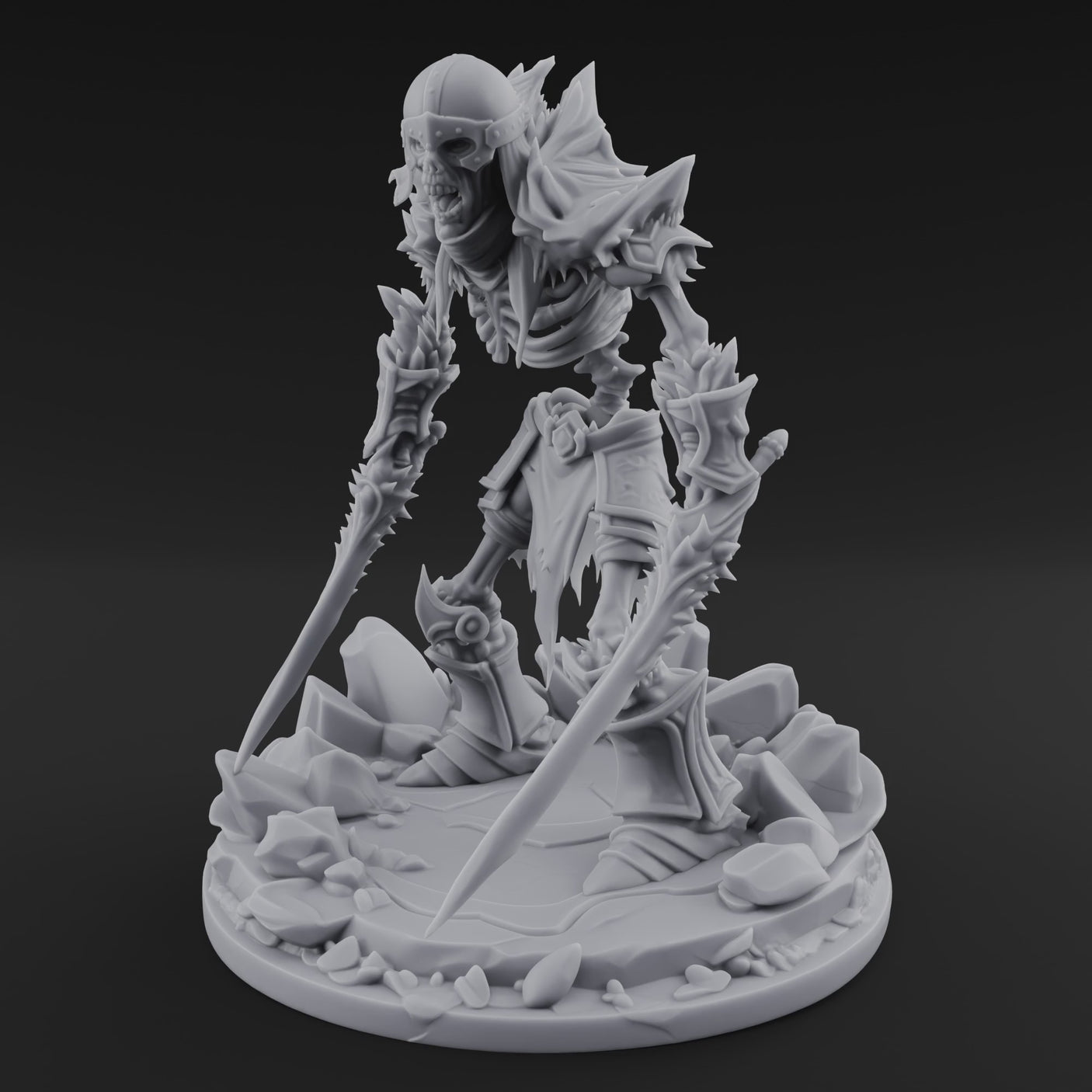 Erupting From Ruin Draugr Warlord