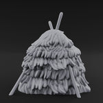 Twig-Legged Haystack Shelter