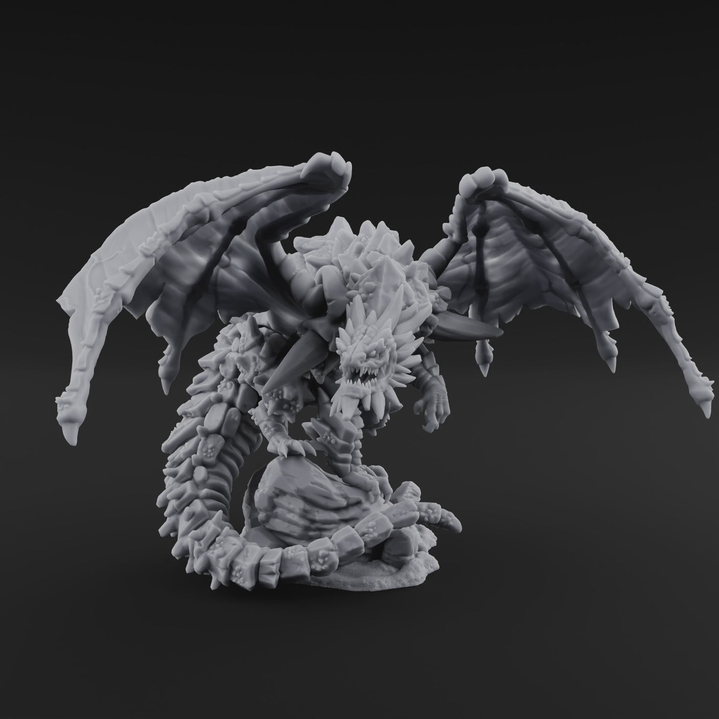 Claws Splayed Wide Brown Dragon