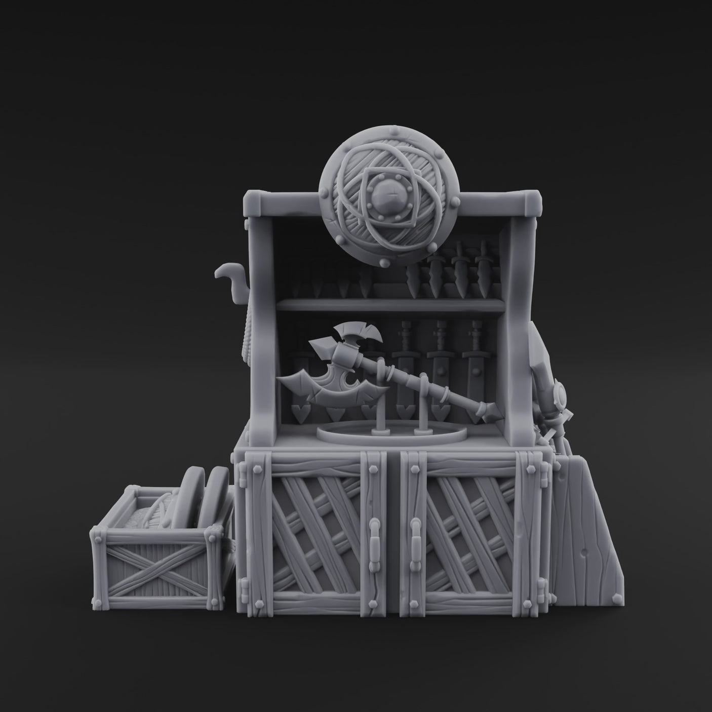 Fortified Weapon Shop Stall