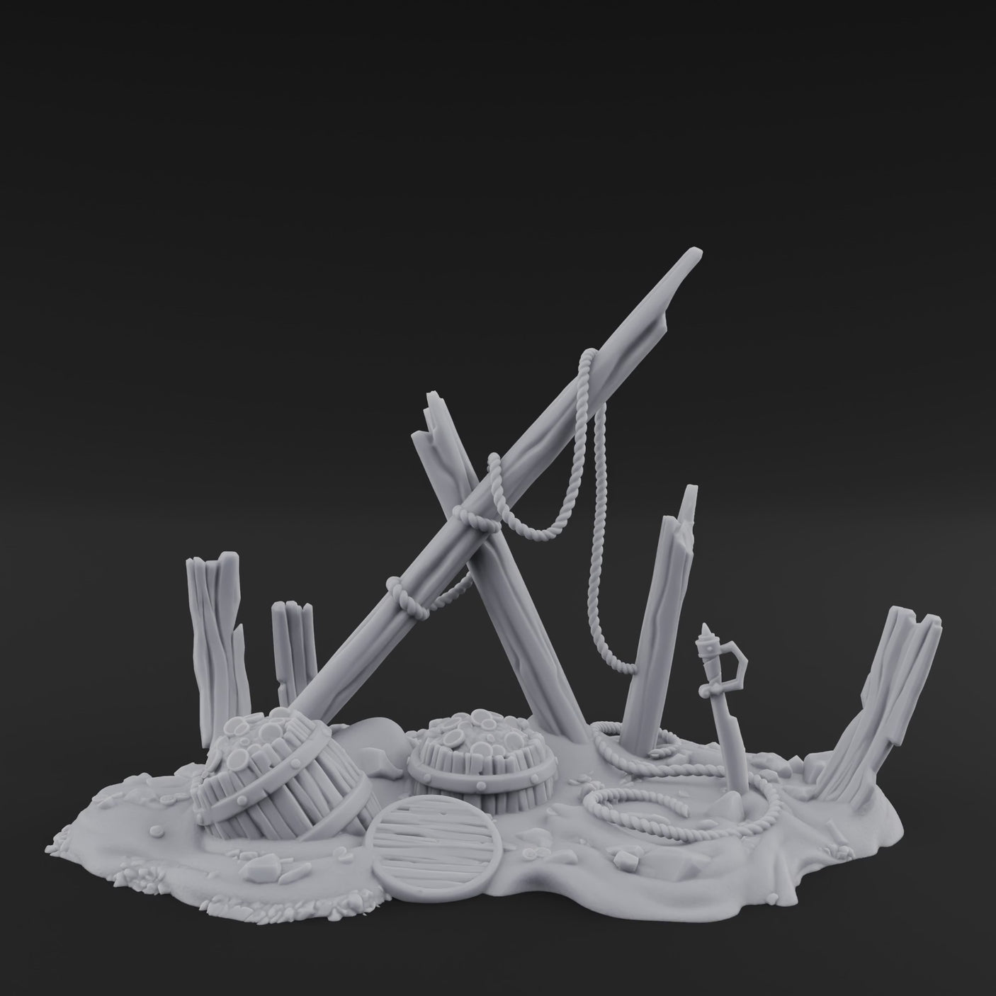 Sunken Seabed Debris I