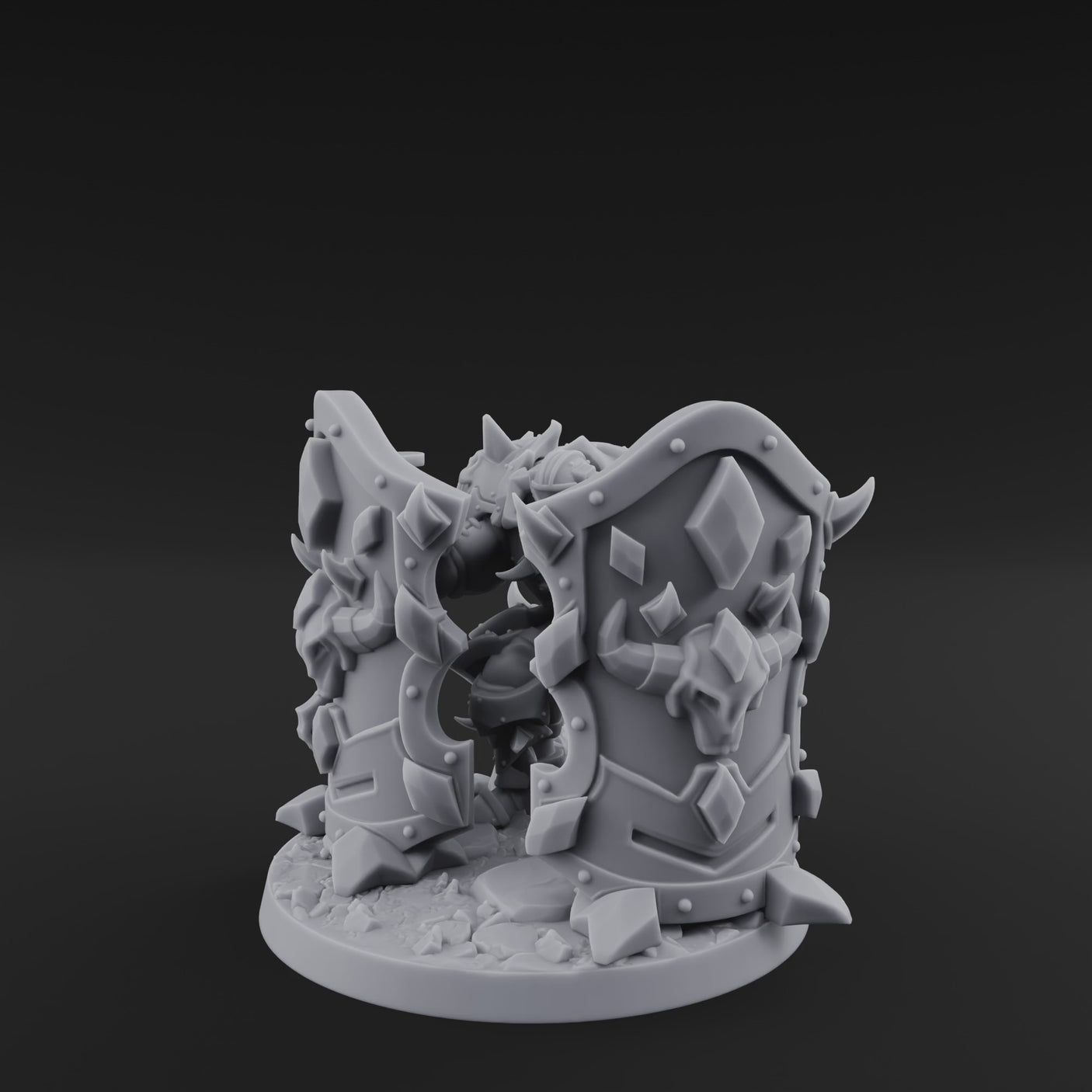 Heavy Shielded Demon Warriors C