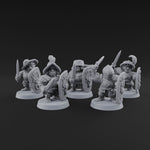 Defending Halfling Warriors