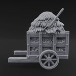 Pitch-Laden Hay Cart